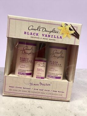 Carol's Daughter Black Vanilla 3-Piece Moisture & Shine Hair Care Set